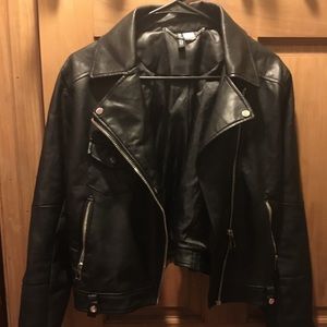 H&M Leather jacket (faux)